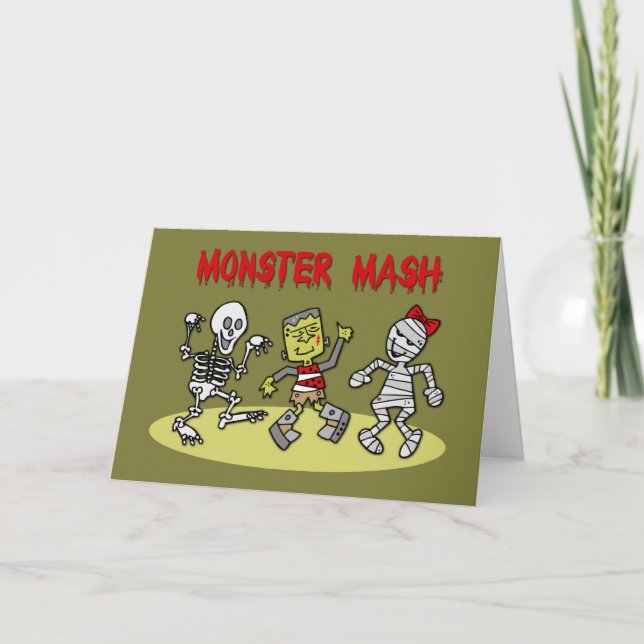 Carte Monster Mash (Devant)