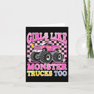 Carte Monster Trucks Filles Comme Monster Trucks Aussi