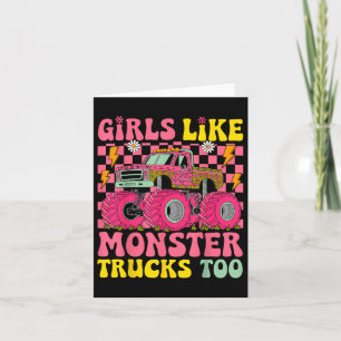 Carte Monster Trucks Filles Comme Monster Trucks Aussi
