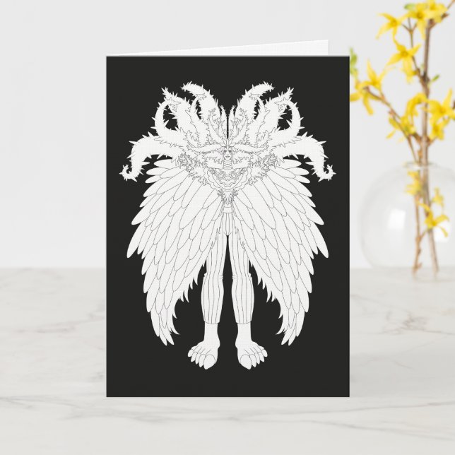 Carte Monstre Fantastique (Fleur jaune)