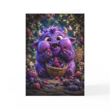 Monstre Mignon Bandit de Baies Fantastique Art de