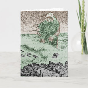 Carte Monstre sortant de l'eau