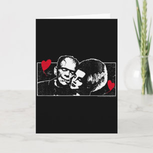 Carte Monstres Universels Saint-Valentin Frankenstein Et