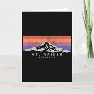 Carte Mont Rainier Washington Montagne Ascension Montagn