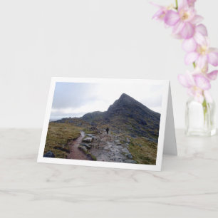 Carte Mont Snowdon, Snowdonia, Pays de Galles