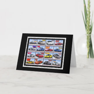 Carte Montage 1978-2013 de Corvette d'Edition spéciale