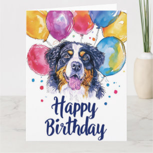 Carte Montagnard Bernois avec Ballons