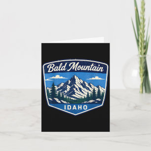 Carte Montagne chauve idaho montagne randonnée plein air