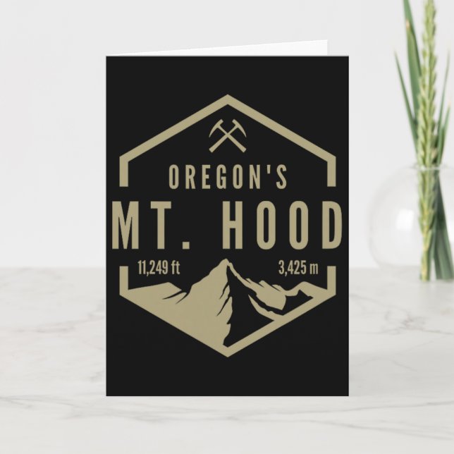 Carte Montagne de l'Oregon Mt. Hood  (Devant)