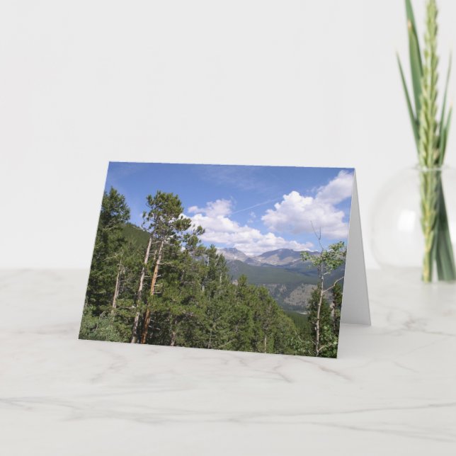 Carte Montagne des Rocheuses (Devant)