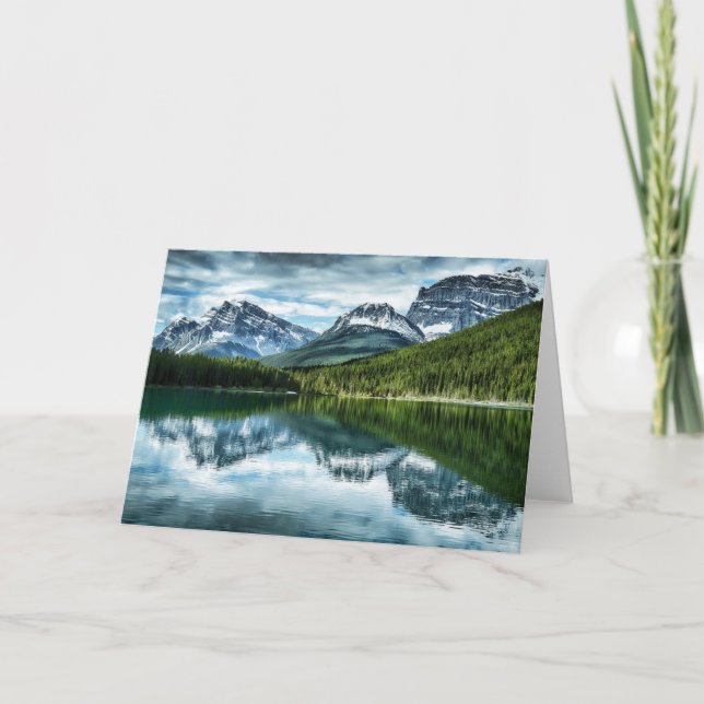 Carte Montagnes | Canadian Rockies, Alberta Canada (Devant)