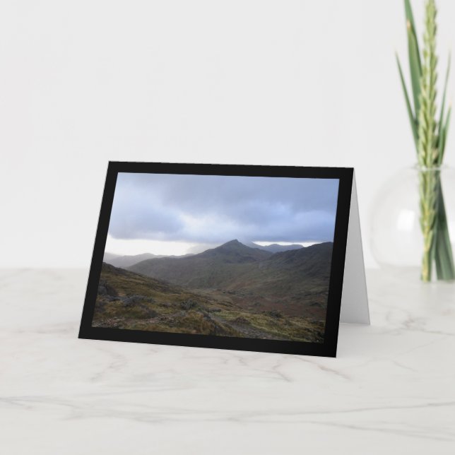 Carte Montagnes de Snowdonia (Devant)