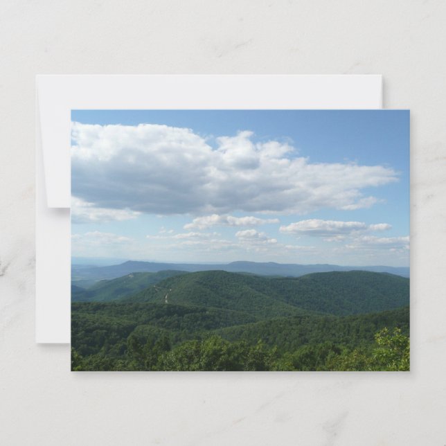 Carte Montagnes des Appalaches I Shenandoah (Devant)