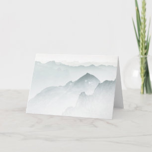 Carte Montagnes minimalistes