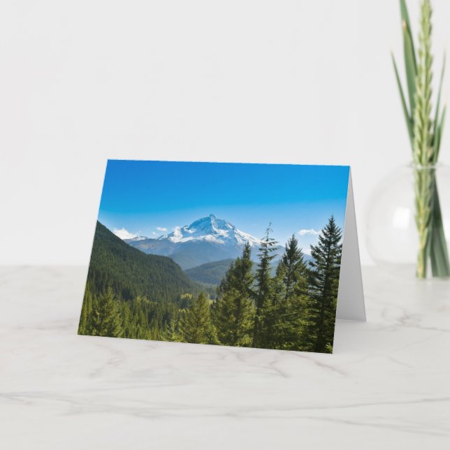 Carte Montagnes | Mt. Hood Oregon (Devant)