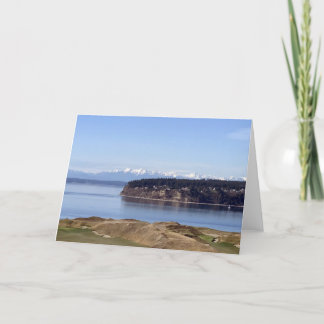 Carte Montagnes olympiques de Chamber's Bay Blank