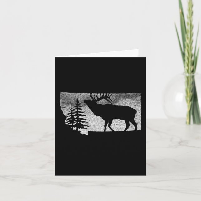 Carte Montana Elk Hunter (Devant)