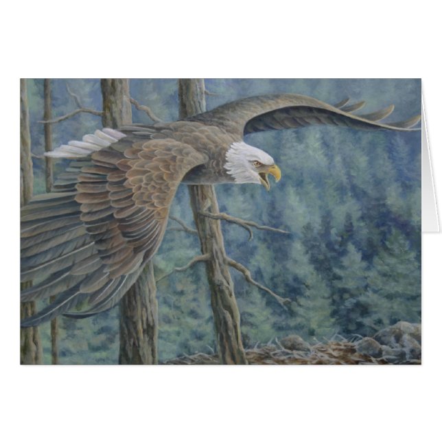 Carte montante d'Eagle (Devant horizontal)