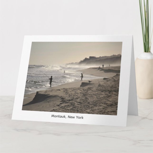 Carte Montauk, New York  (Devant)