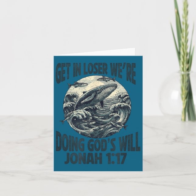 Carte Monte dans nous faisons la volonté de dieu jonah 1 (Devant)
