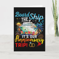 Monter à bord du navire C'est notre voyage d'anniv