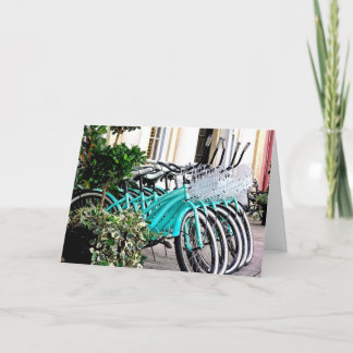 Carte montez de retour sur le vélo