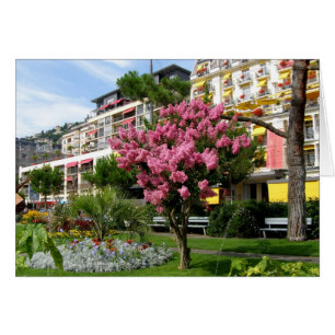 Carte Montreux en Suisse