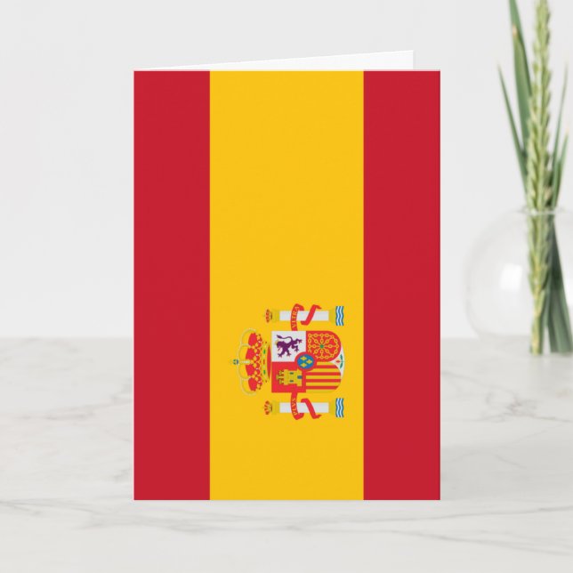 Carte Montrez vos couleurs - Espagne (Devant)