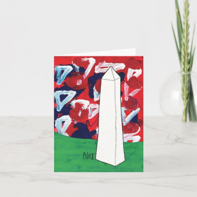 Carte monument (Devant)