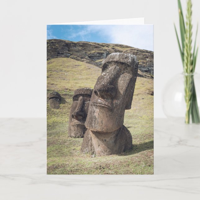 Carte Monuments | Easter Island, Chile (Devant)