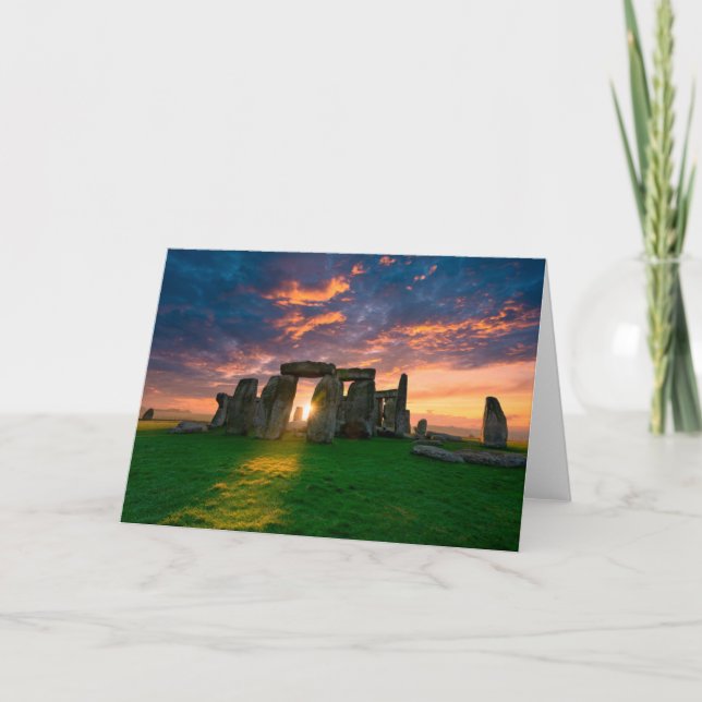 Carte Monuments | Stonhenge, Angleterre (Devant)