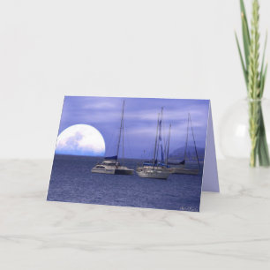Carte Moon River Father's Day Card