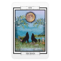 Carte Moon Tarot Flexible Magnet Photo
