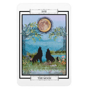 Carte Moon Tarot Flexible Magnet Photo