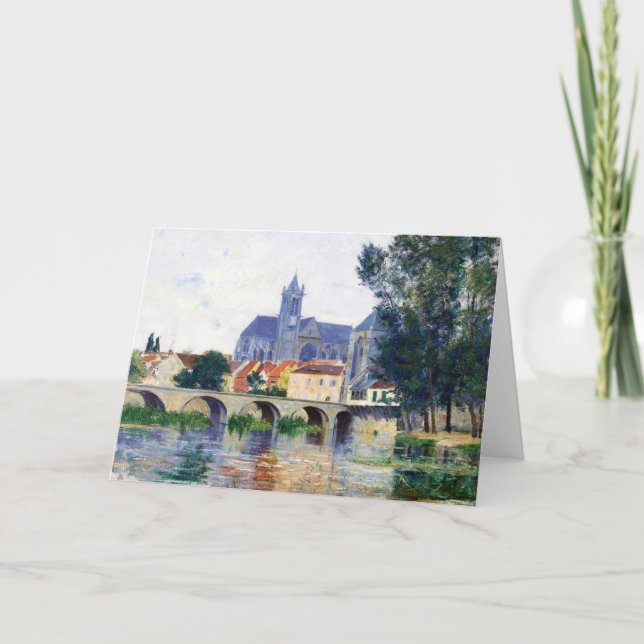 Carte Moret-sur-Loing | William Lamb Picknell (Devant)