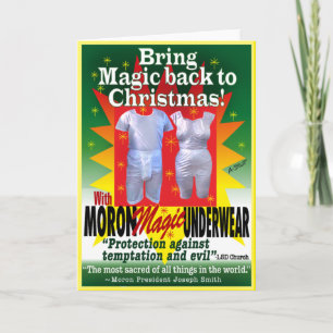 CARTE MORMON UNDERWEAR - 