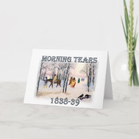 Morning Tears décrit le Cherokee Trail de 1838-183