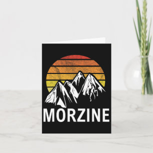 Carte Morzine France Alp Ski Resort Snowboard