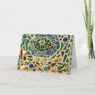 Carte Mosaic Turtle