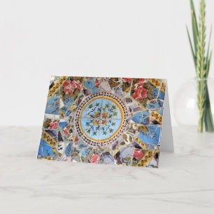 Carte Mosaïque cassée de tuile