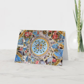 Carte Mosaïque cassée de tuile