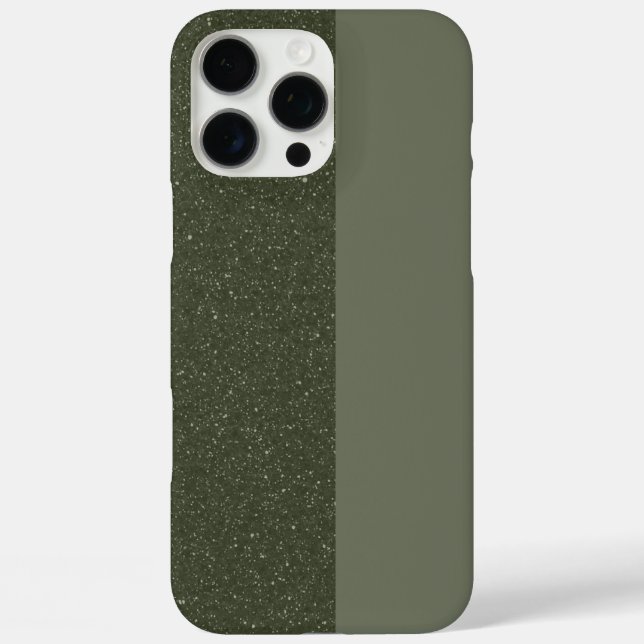 Carte Moss Green iPhone 16 Pro Max Coque (Verso)