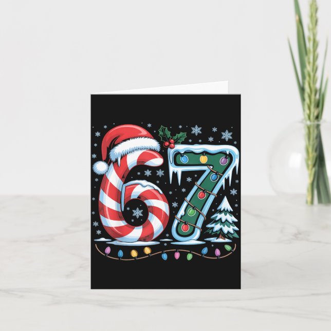 Carte Most Likely To Say 67 Christmas Matching 7 6 Famil (Devant)