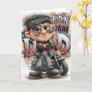 Carte motarde pour papa