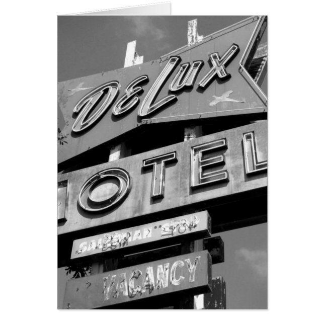 Carte Motel Delux (Devant)