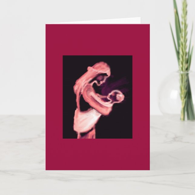 Carte mother and child (Devant)