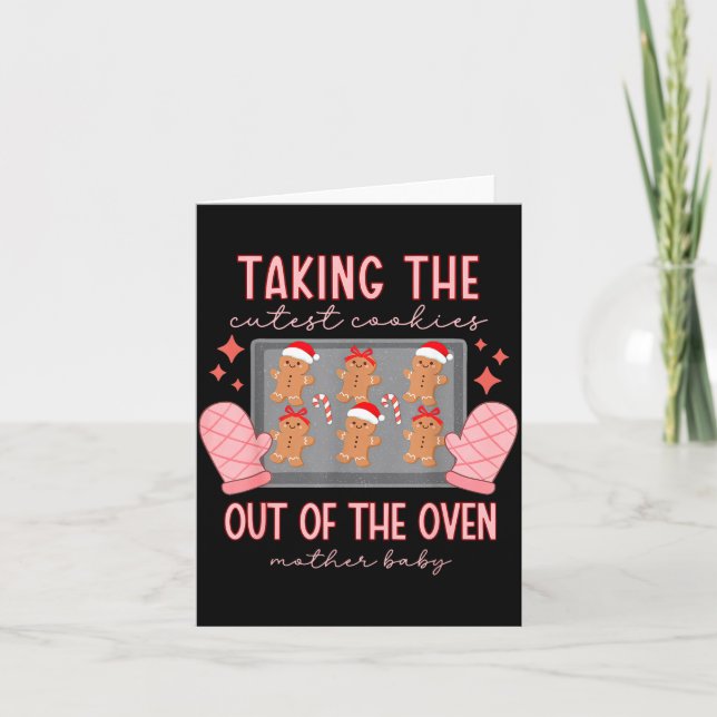 Carte Mother Baby Nurse Christmas Mbu Stpartum Nurse Xma (Devant)