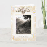 Carte Mother Birthday - Heaven Stairway<br><div class="desc">Stairway to Haven. Card to send to our deceased mother/mum.  Place at her place were you want to wish her a birthday wish and show her she maybe gone,  but she certitude ly not forgotte.</div>