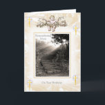 Carte Mother Birthday - Heaven Stairway<br><div class="desc">Stairway to Haven. Card to send to our deceased mother/mum.  Place at her place were you want to wish her a birthday wish and show her she maybe gone,  but she certitude ly not forgotte.</div>