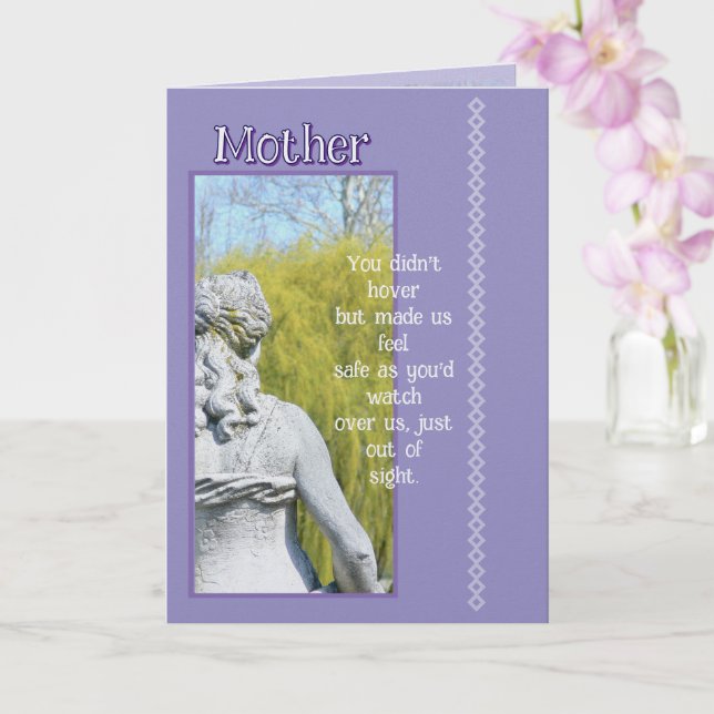 Carte Mother Watched Over Us /HAPPY MOTHER'S DAY (Orchidée)